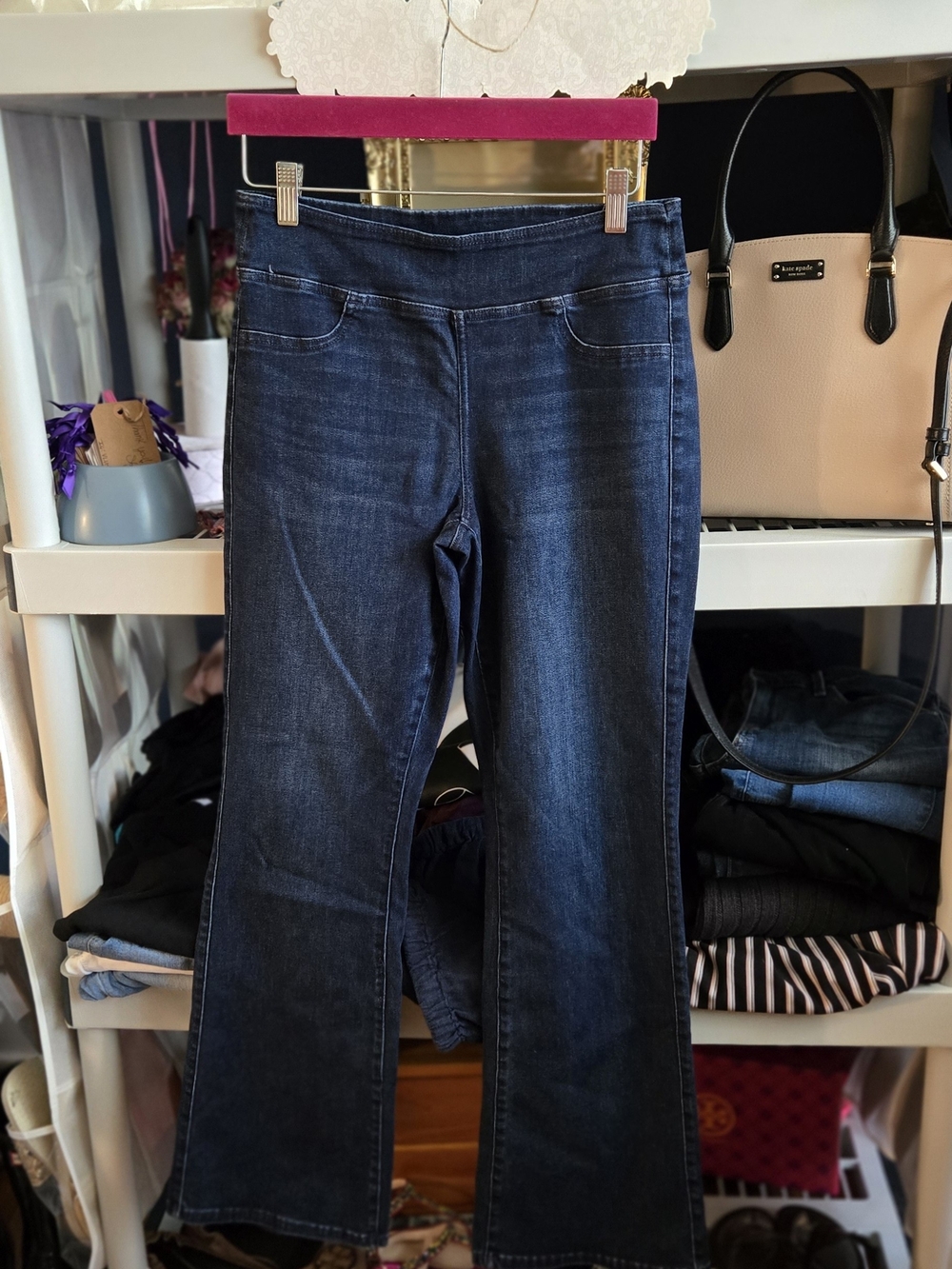 American Eagle Outfitters Dark Blue Flare Jeans